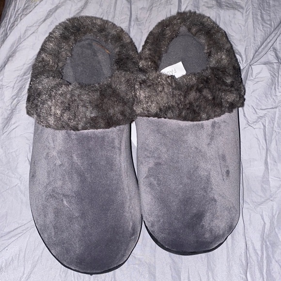 Sydney faux fur slippers